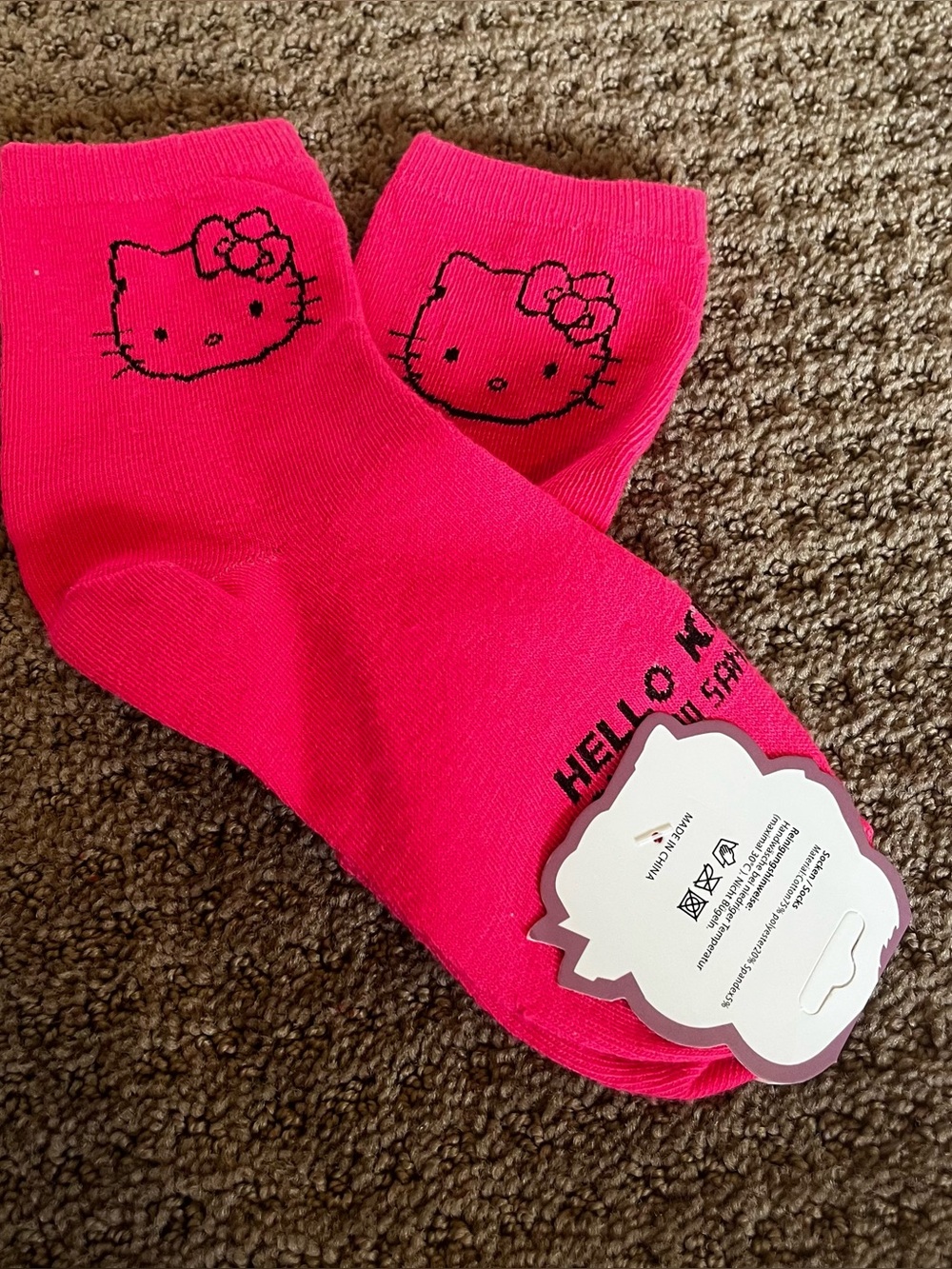 new soft hello kitty socks